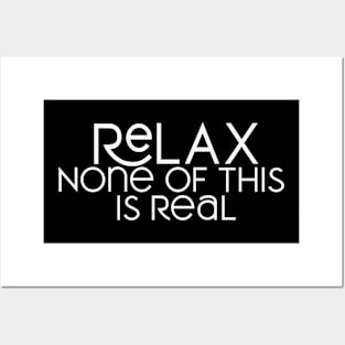 RELAX Posters and Art